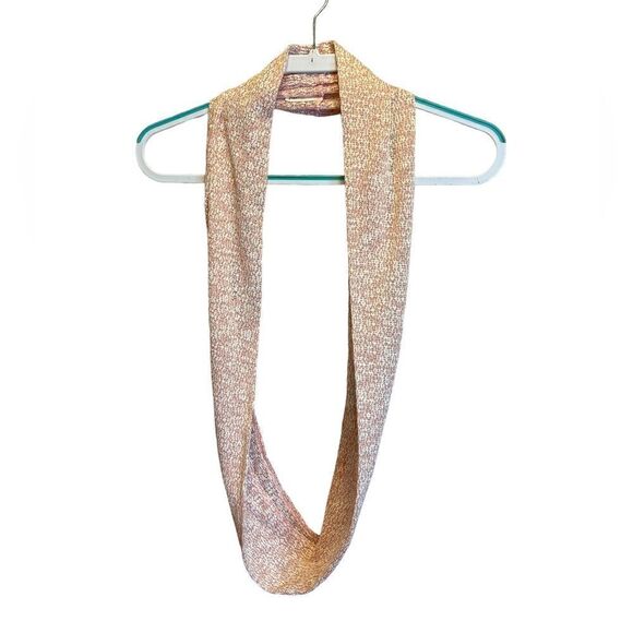 5āforā$25š„PinkāKnitāRoundāScarf - Picture 1 of 5
